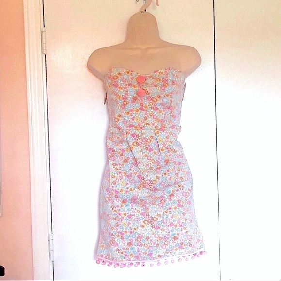 🛼Amazing & unique vintage pastel dress🛼 - Picture 10 of 14